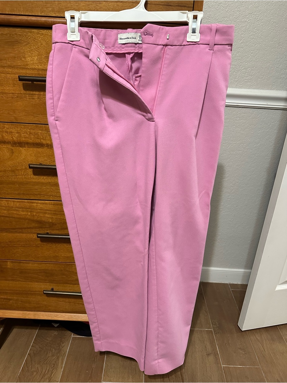 Abercrombie & Fitch Pink High-Rise Pants